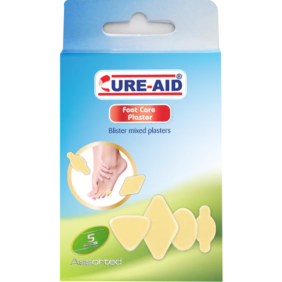 Cure Aid Foot Care Plaster 5 Pieces