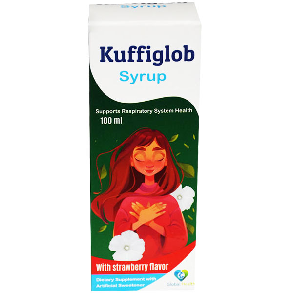 Kuffiglob Straberry Flavor  Syrup 100ml