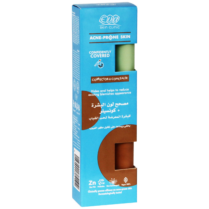 Eva Acne Prone Skin Corrector + Concealer Cream 2 x 6ml