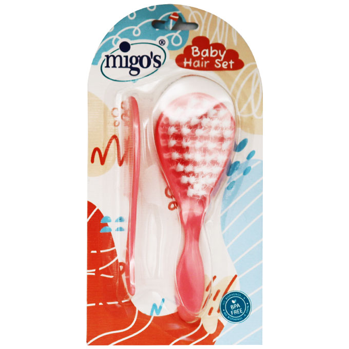 Migos Kids Hair Brush+Comb/03074