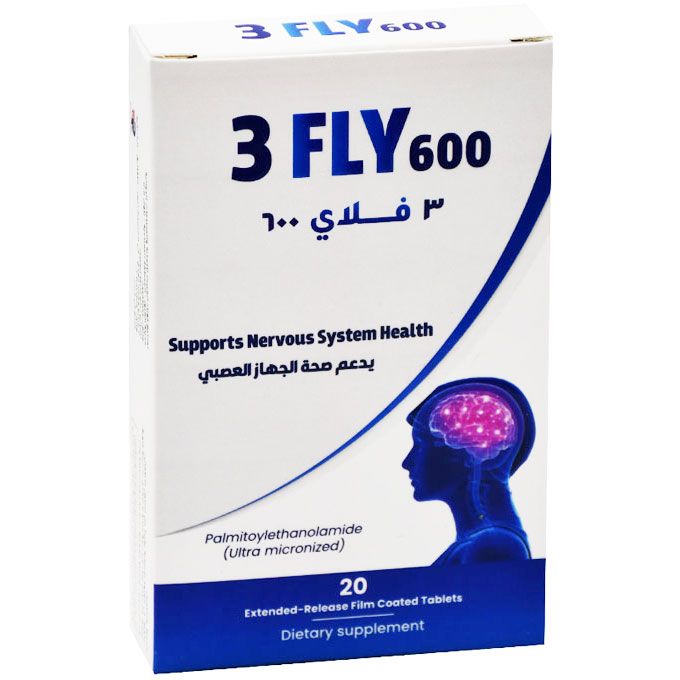 3 Fly 600 20 Film Coated Tablets