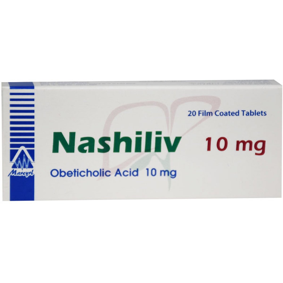 Nashiliv 10mg 20 Film Coated Tablets