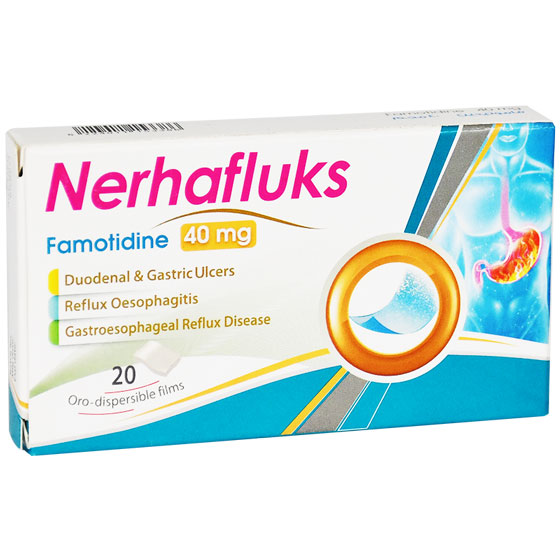 Nerhafluks 40mg 20 Oro Dispersible Film