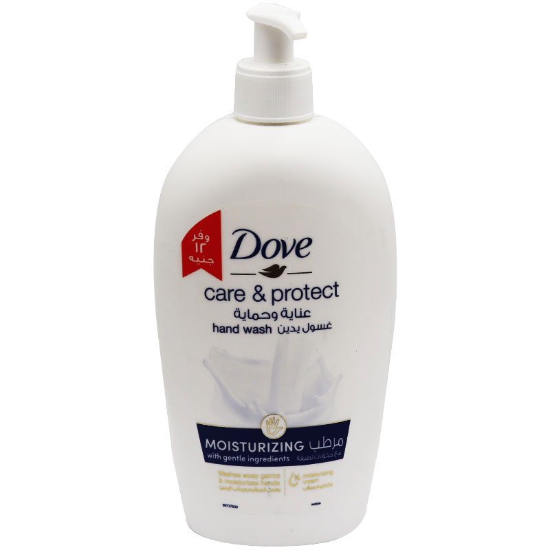 Dove Cares and Protect Moisturizing Hand Wash 500ml (Offer Pack)
