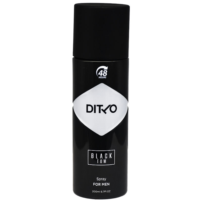 Ditto Black Tom Perfume Spray For men 200ml