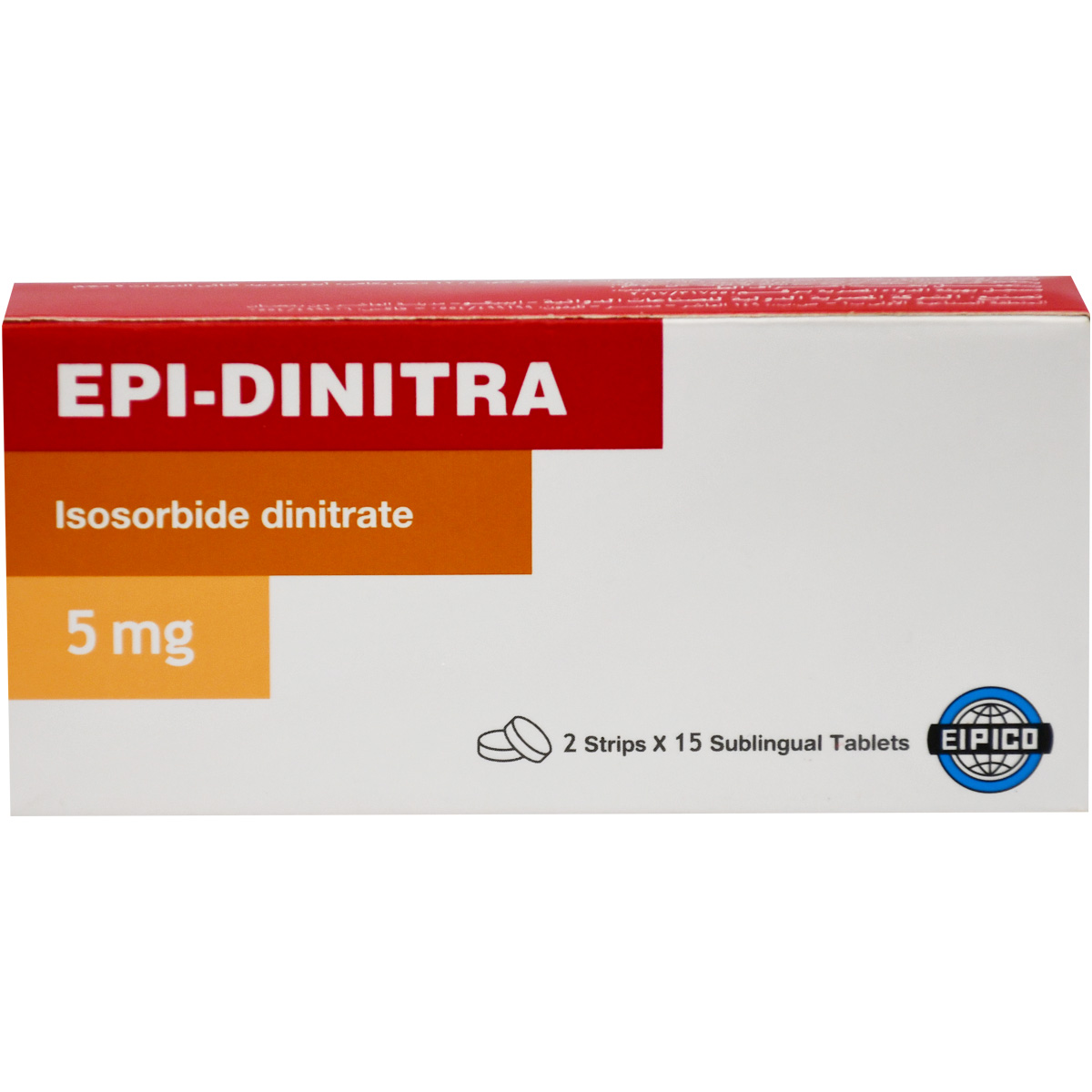 Epi Dinitra 5mg 30 Sublingual Tablets