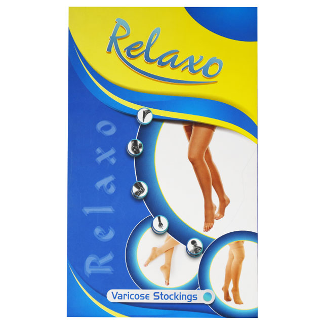 Relaxo Varicose Stocking Short (Under Knee) (Large)/100
