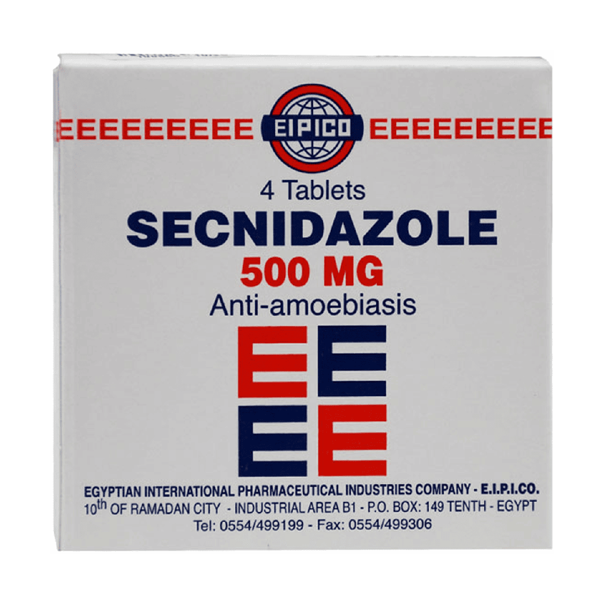 Secnidazole 500mg 4 Tablet