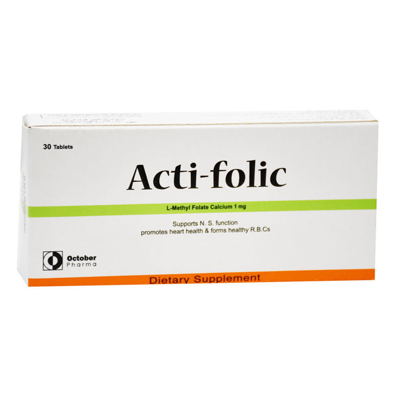 Acti-Folic 1mg 30 Tablet