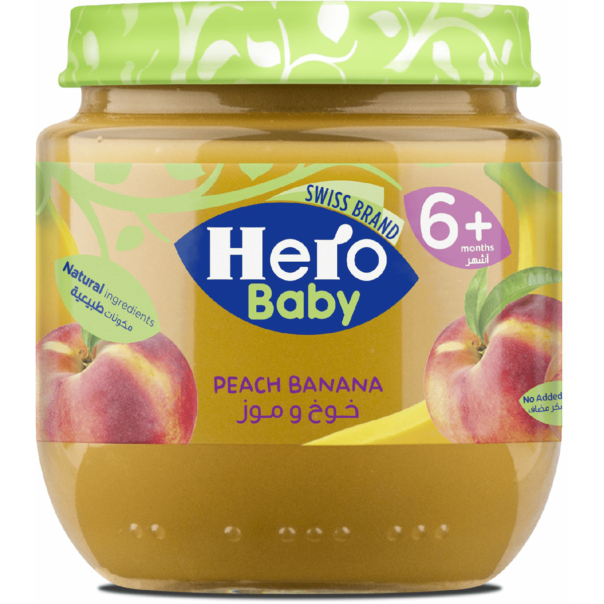 Hero Baby Peach Banana 6Months 130/125gm
