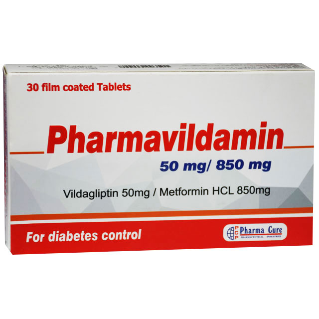 Pharmavildamin 50mg/850mg 30 Tablets