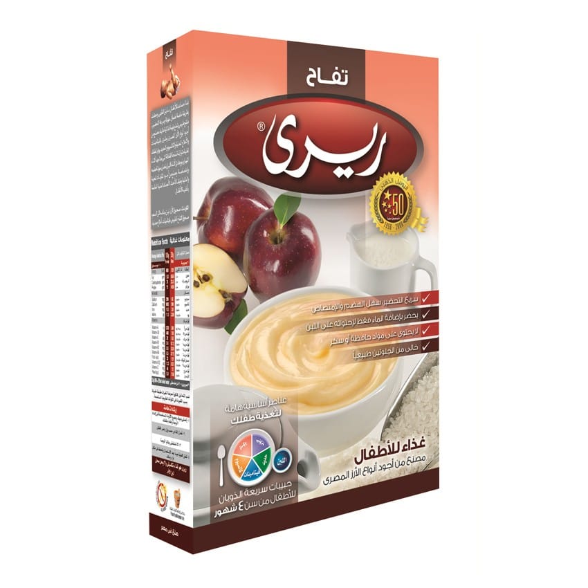 RIRI Rice & Milk with Apple (6 Month+) 200 gm