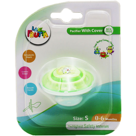 La Frutta Pacifier With Cover From (0-6 Months) Small/22281