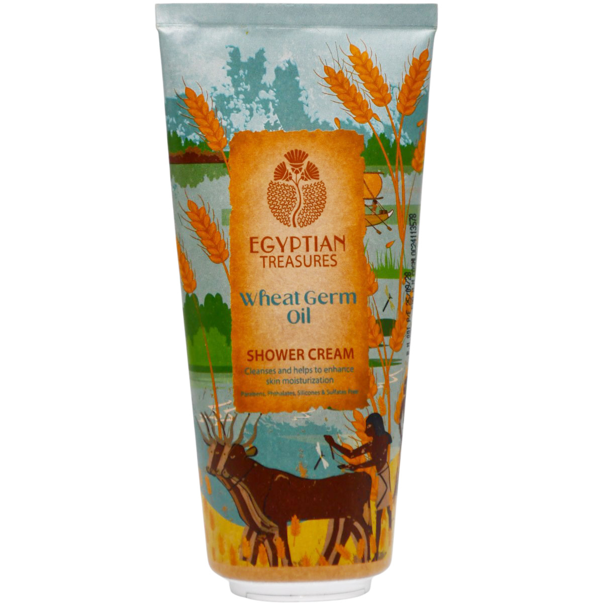 Egyptian Treasure Wheat Germ Oil Shower Cream 200ml