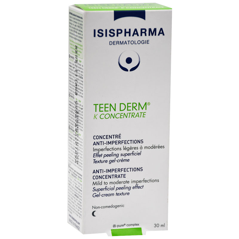 Isis Teen Derm K Concentrate Serum/Gel Cream 30ml