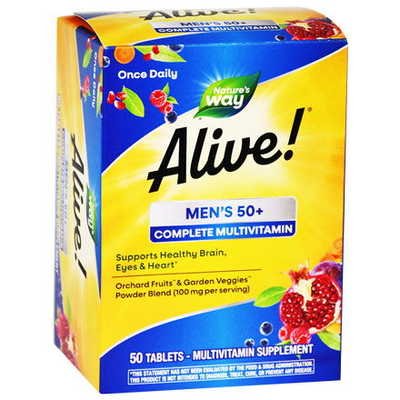Alive Mens (50+) 50 Tablets