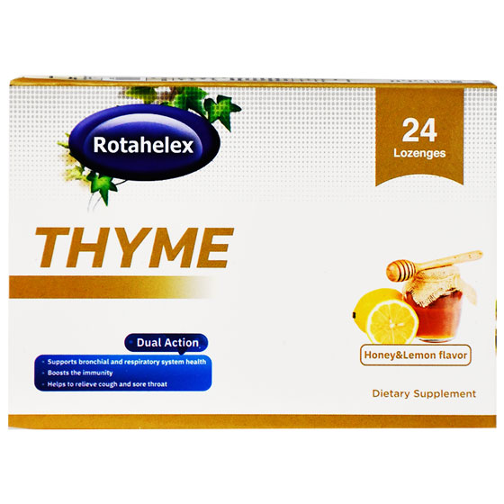 Rotahelex Thyme (Honey and Lemon) 24 Lozenges