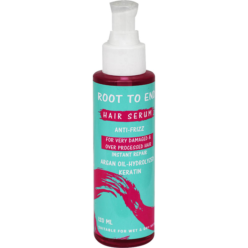 Root To End Keratin Hair Serum Anti Frizz 120ml