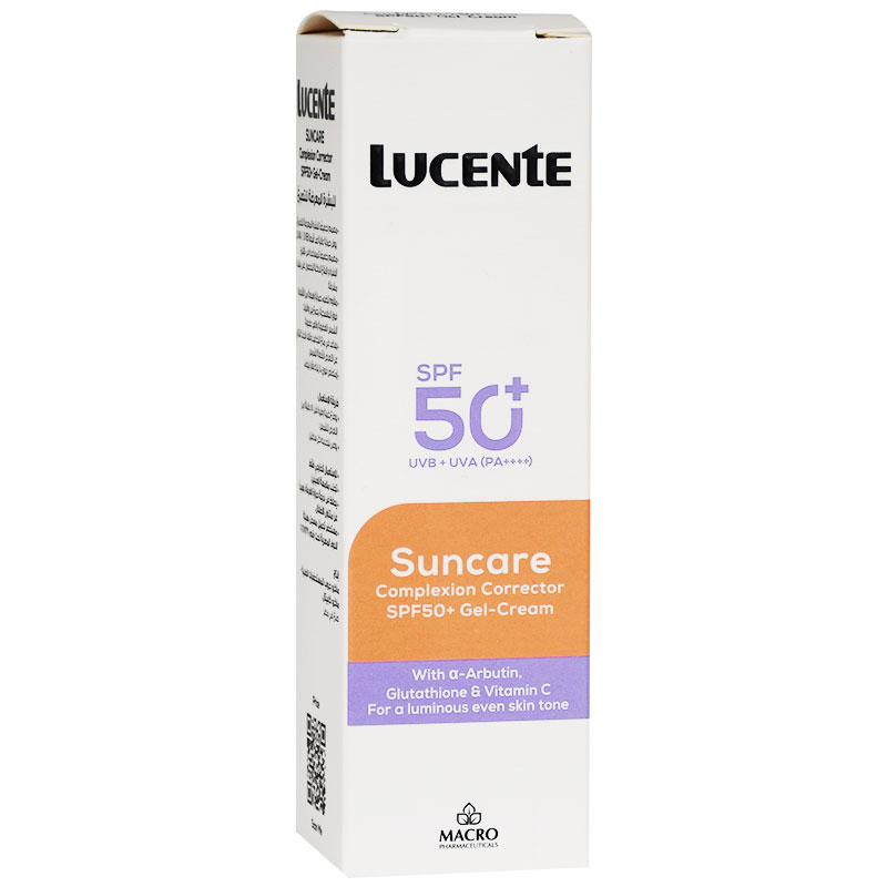 Lucente Suncare Spf(50+) Complexion Corrector Gel Cream 50ml