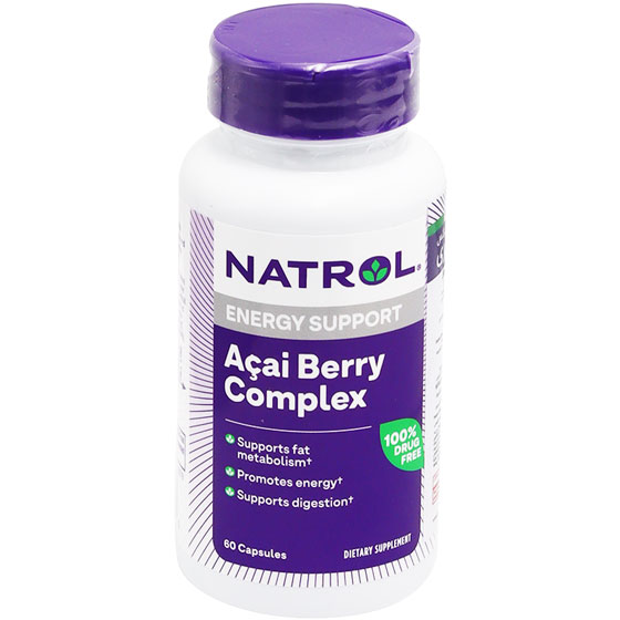 Natrol Acai Berry Complex 60 Capsules