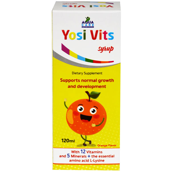 Yosi Vits ( Orange Flavor ) Syrup 120ml