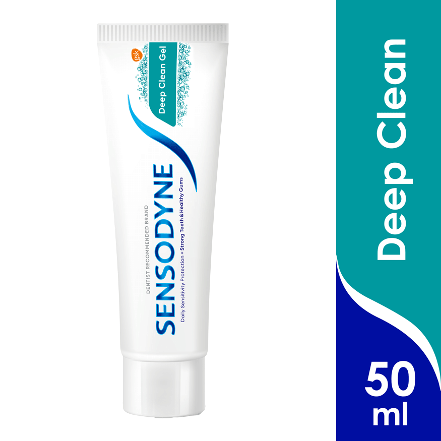 Sensodyne Toothpaste Deep Clean Gel 50ml