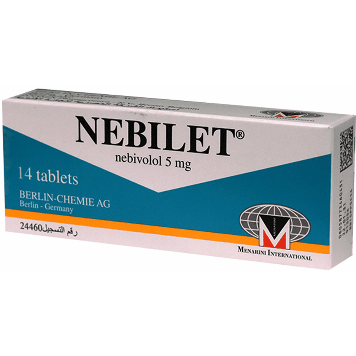 Nebilet 5mg 14 Tablet image number 0