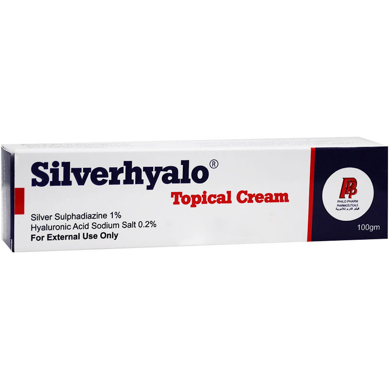 Silverhyalo(1%+0.2%) Topical Cream 100gm