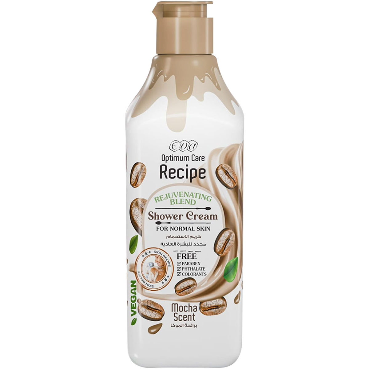 Eva Recipe Mocha Scent Shower Cream 370 ml
