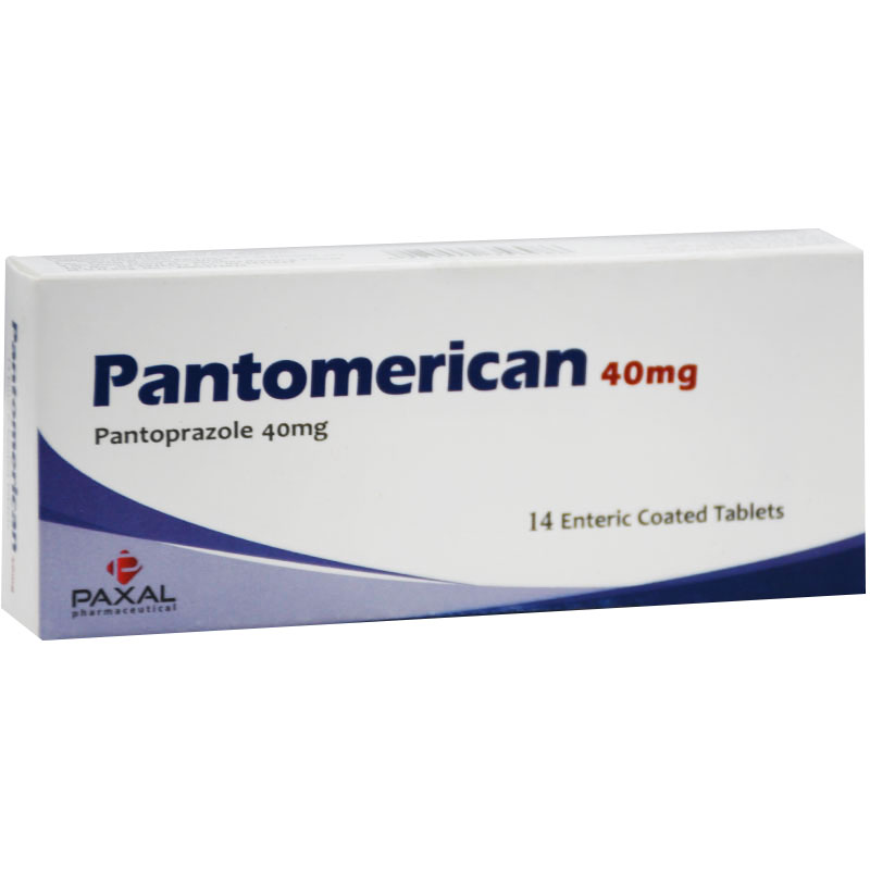 Pantomerican 40mg 14 Enteric Coated Tablet