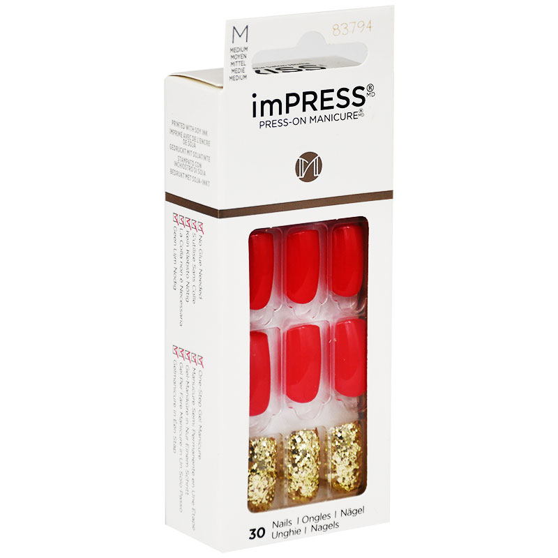 Kiss Impress Nails 30 pieces /Kimm08C