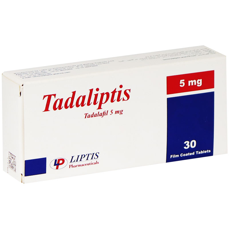 Tadaliptis 5mg 30 Film Coated Tablets