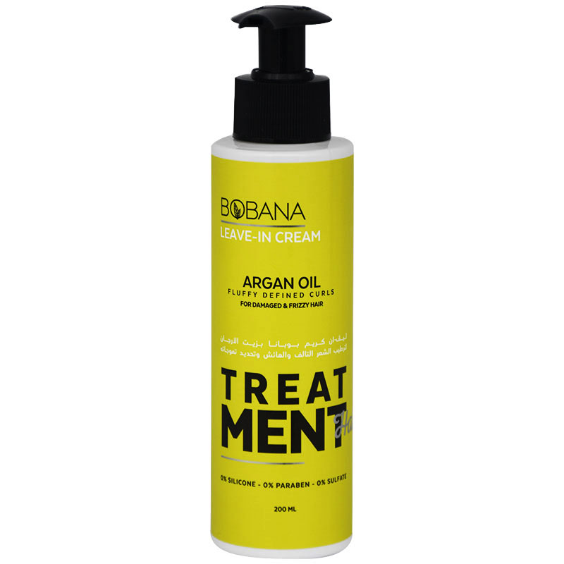 Bobana Hair Treatment Argan Oil Leave In Cream 200ml