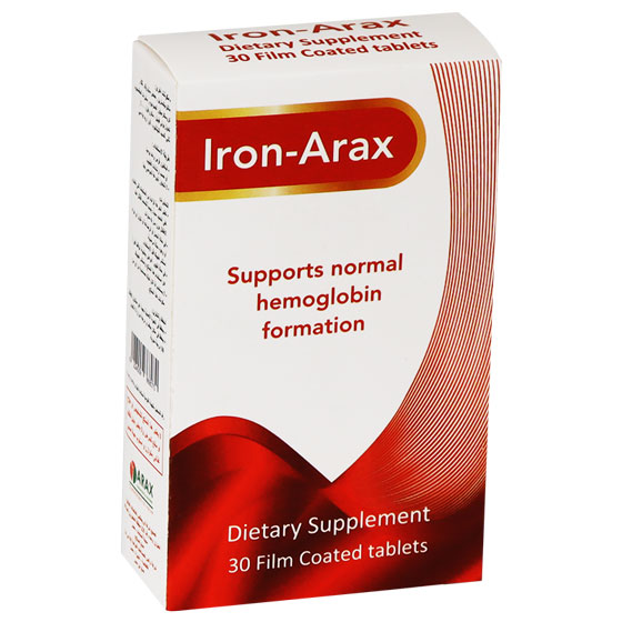 Iron Arax 30 Film Coated Tablets
