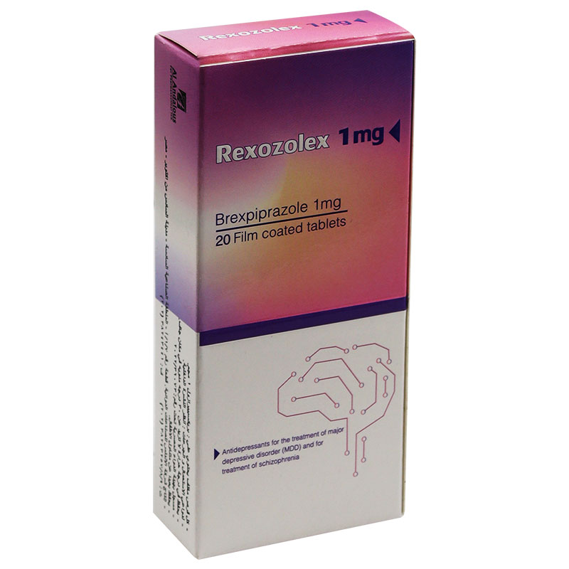 Rexozolex 1mg 20 Film Coated Tablets