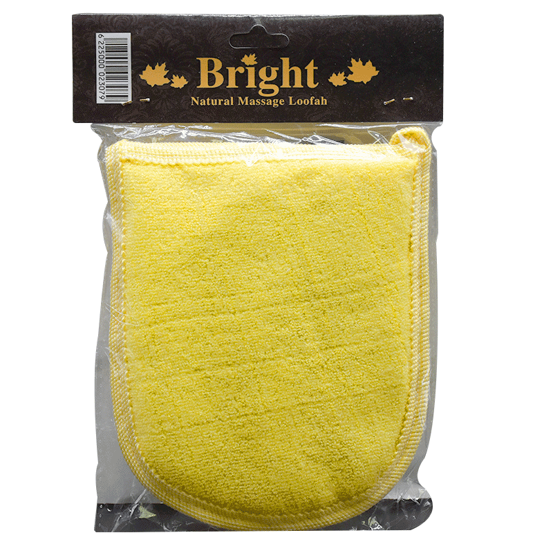 Bright Nature Massage Loofah One Face/S