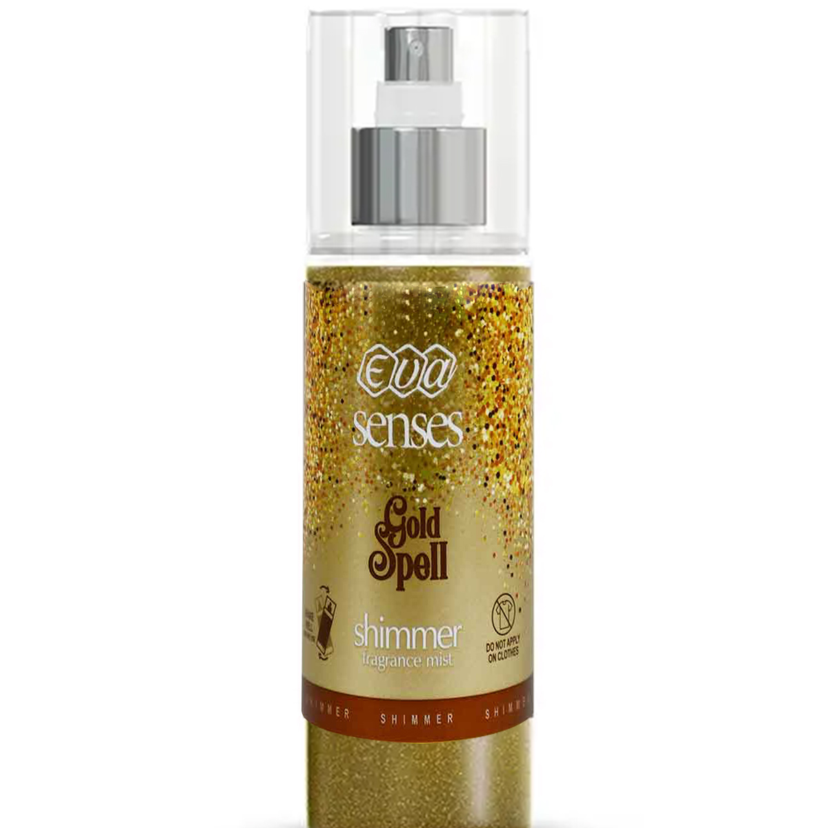 Eva Senses Gold Spell Shimmer Body Mist For Women 150 ml