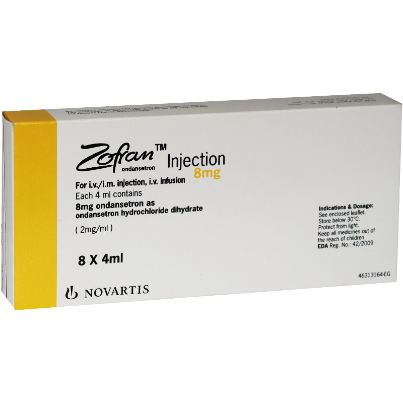 Zofran 8mg/4ml 8 Ampoules