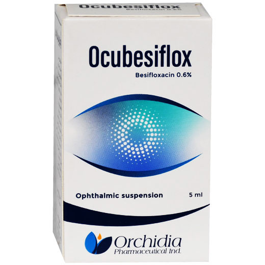 Ocubesiflox 0.6% Ophthalmic Suspension 5ml