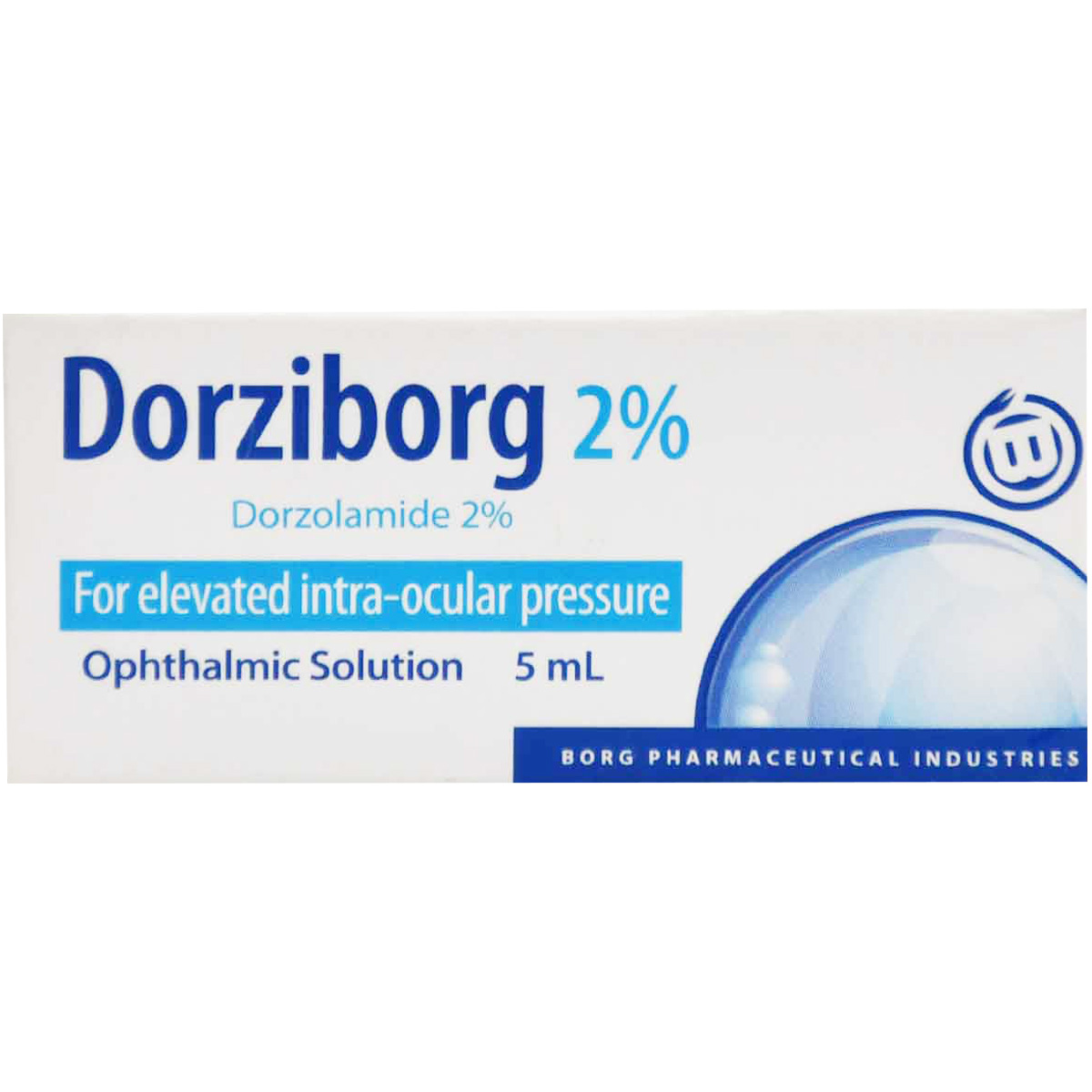 Dorziborg 2% Ophthalmic Solution 5ml