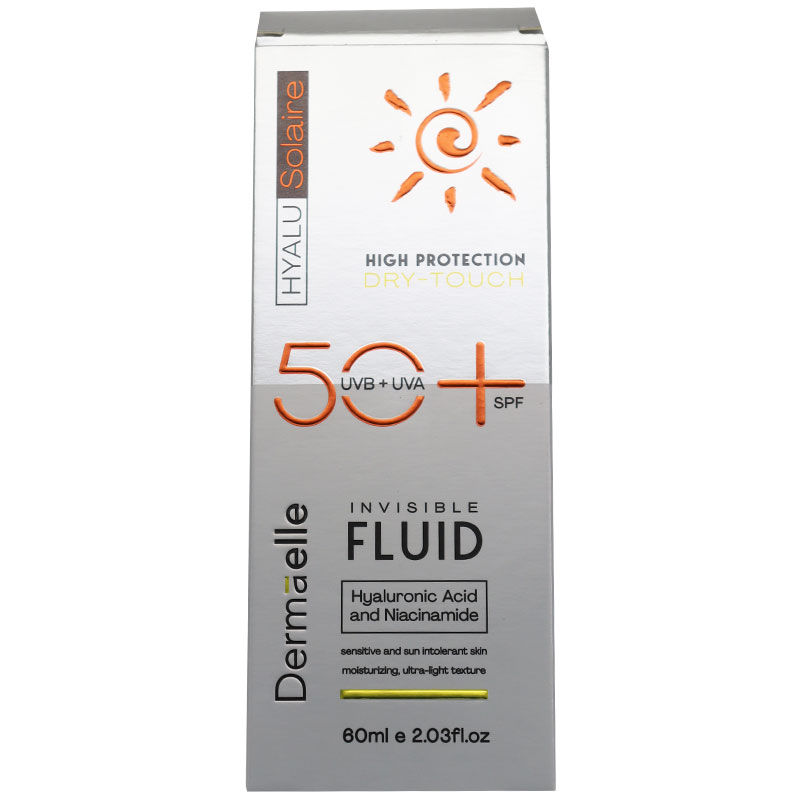 Dermaelle Hyalu Solaire SPF(50+) Invisible Fluid 60ml