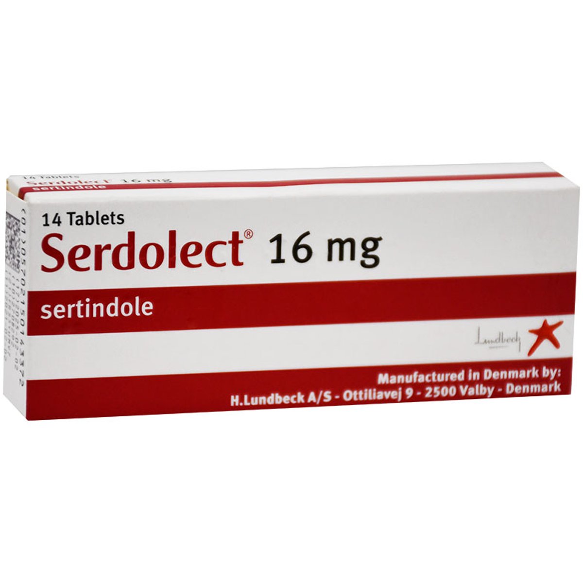 Serdolect 16mg 14 Tablets
