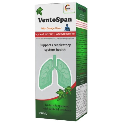 Ventospan Orange Flavor 120ml Syrup