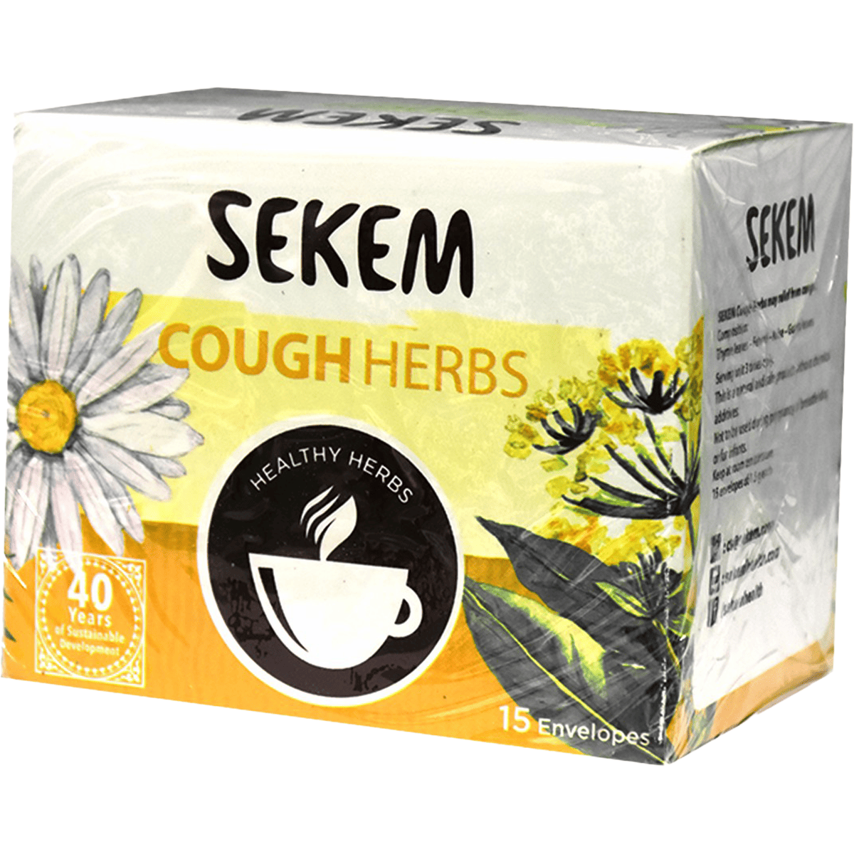 Sekem Cough Herbals 15Packets