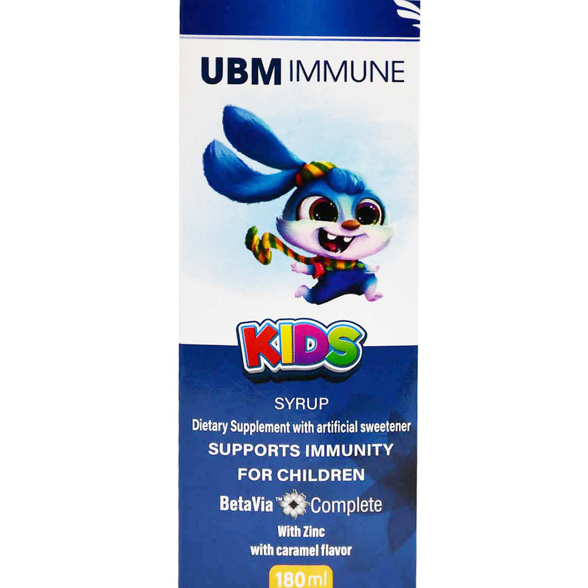 UBM Immune Kids Caramel Flavor Syrup 180 ml