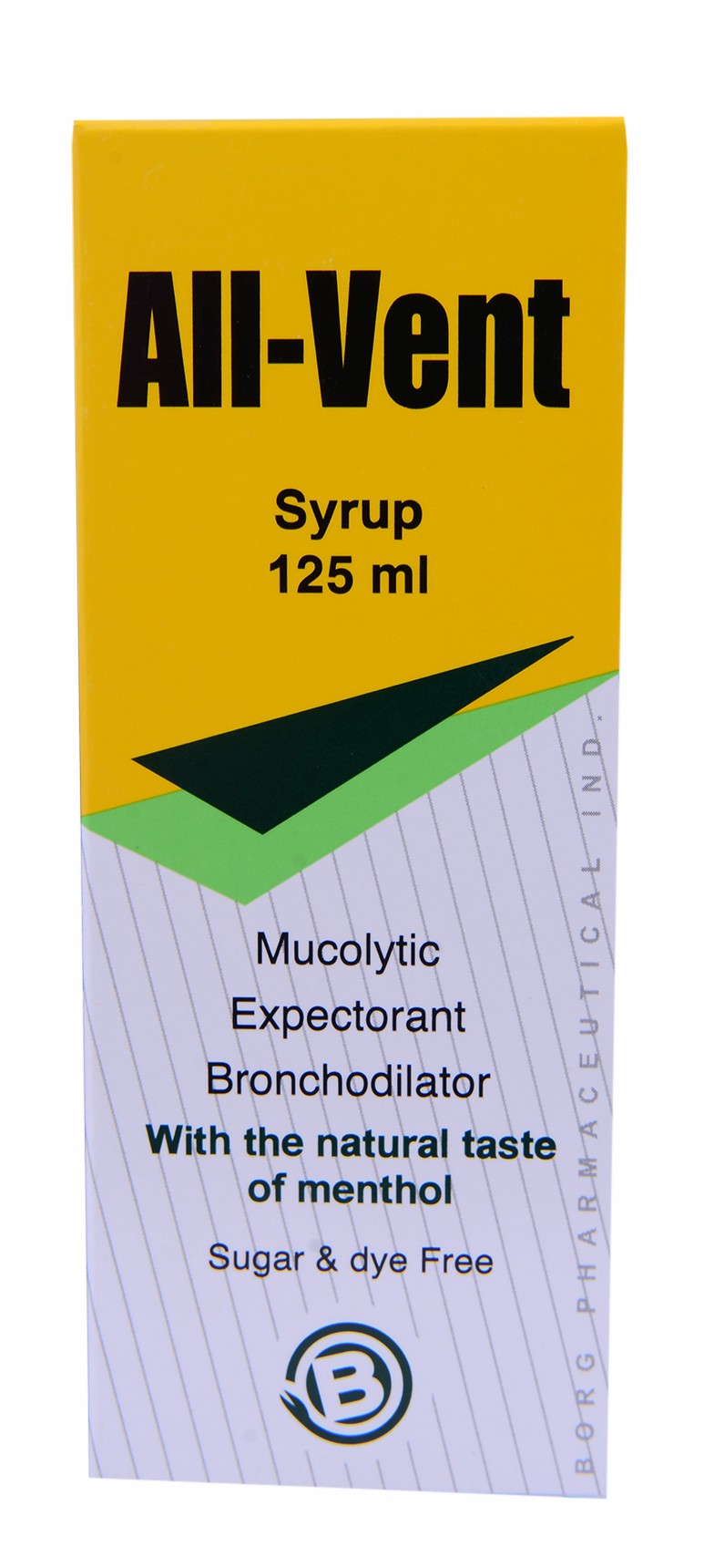 All Vent (Sugar Free) Syrup 125ml