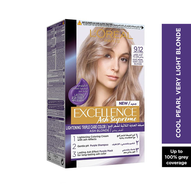 Loreal Excellence Ash Supreme Cream/9.12