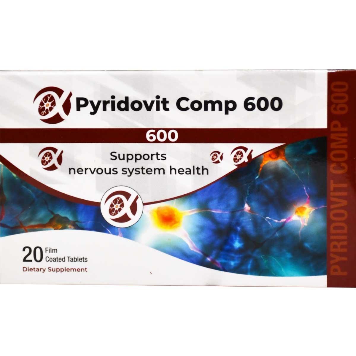 Pyridovit Comp 600 - 20 Film Coated Tablets