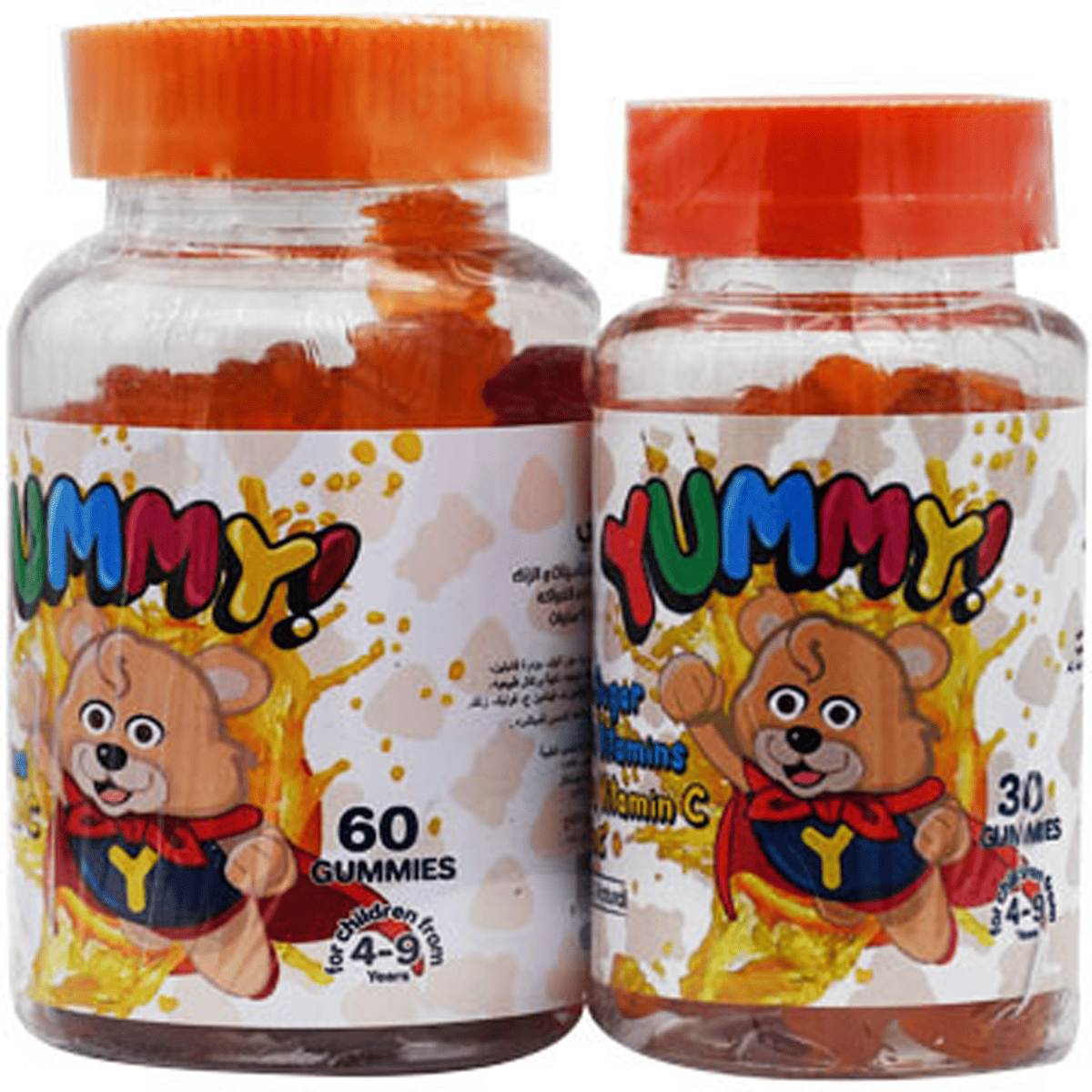 Yummy Extra Vita C+Zinc (4-9 Years) 60+30 Gummy (Offer Pack)