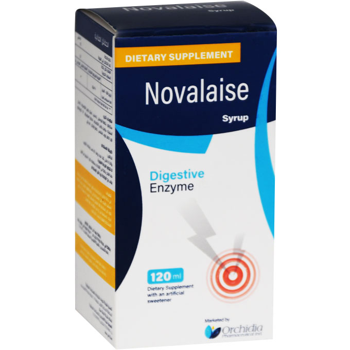 Novalaise Mandarin Flavor 120ml Syrup